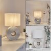 SAIJA Table lamp silver, 1-light source