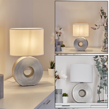 SAIJA Table lamp silver, 1-light source