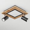 SEQUEIRA Ceiling Light brown, chrome, black, white, 2-light sources