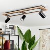 SEQUEIRA Ceiling Light brown, chrome, black, white, 3-light sources