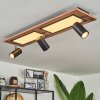 SEQUEIRA Ceiling Light brown, chrome, black, white, 3-light sources