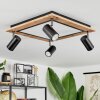 SEQUEIRA Ceiling Light brown, chrome, black, white, 4-light sources