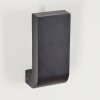 KIRKHALL Outdoor Wall Light LED black, 1-light source