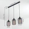 TAMBO Pendant Light black, 3-light sources