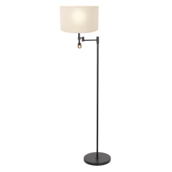 Steinhauer STANG Floor Lamp LED black, 2-light sources
