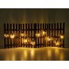 GLOBO rope lights LED black, 10-light sources