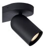 Lucide PUNCH Ceiling Light black, 2-light sources