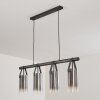 POMPEHUIS Pendant Light grey, black, 4-light sources