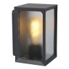 Lucide CAGE Outdoor Wall Light LED anthracite, 1-light source