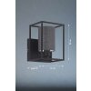 Fischer & Honsel GILLI Wall Light black, 1-light source