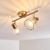 PARADO Ceiling light matt nickel, 2-light sources