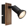 Globo DREW Wall Light brown, black, 1-light source