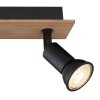 Globo DREW Ceiling Light brown, black, 3-light sources