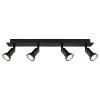 Globo DREW Ceiling Light black, 4-light sources