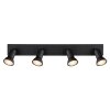 Globo DREW Ceiling Light black, 4-light sources