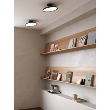 Design For The People by Nordlux KAITO Ceiling Light LED black, 1-light source