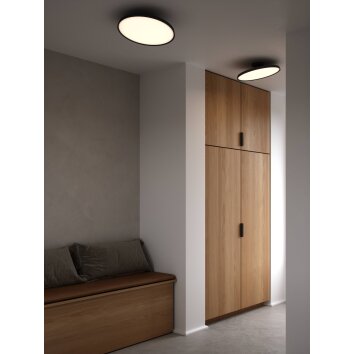 Design For The People by Nordlux KAITO Ceiling Light LED black, 1-light source