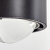SAPRI Wall Light black, 1-light source