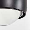 SAPRI Wall Light black, 1-light source