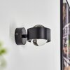 SAPRI Wall Light black, 1-light source