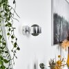 SAPRI Wall Light silver, 1-light source
