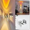 SAPRI Wall Light silver, 1-light source