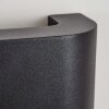 KIRKHALL Outdoor Wall Light LED black, 1-light source