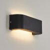 KIRKHALL Outdoor Wall Light LED black, 1-light source