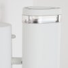 AMYTON Outdoor Wall Light white, 2-light sources