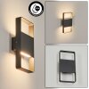 DUNDARRAH Outdoor Wall Light LED anthracite, 2-light sources