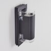 NABAWA Outdoor Wall Light anthracite, 2-light sources