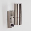 BESSIEBELLE Outdoor Wall Light stainless steel, 2-light sources, Motion sensor