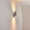 BESSIEBELLE Outdoor Wall Light stainless steel, 2-light sources, Motion sensor