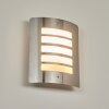 MALENY Outdoor Wall Light stainless steel, 1-light source