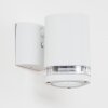 AMYTON Outdoor Wall Light white, 1-light source