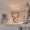 PAGADE Table lamp silver, 1-light source