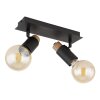 Globo MATTI Ceiling Light Ecru, black, 2-light sources