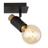 Globo MATTI Ceiling Light Ecru, black, 2-light sources