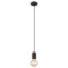 Globo MATTI Pendant Light Ecru, black, 1-light source