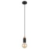 Globo MATTI Pendant Light Ecru, black, 1-light source