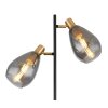 Globo FANNI Floor Lamp black, 2-light sources