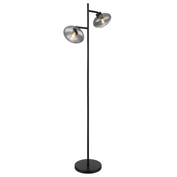 Globo SHAUN Floor Lamp black, 2-light sources