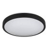 Globo GREGORY Ceiling Light LED black, white, 1-light source, Motion sensor