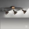 Leuchten-Direkt SWAMP Ceiling Light Ecru, 3-light sources