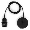 Good & Mojo KALIMANTAN Pendant Light black, 1-light source