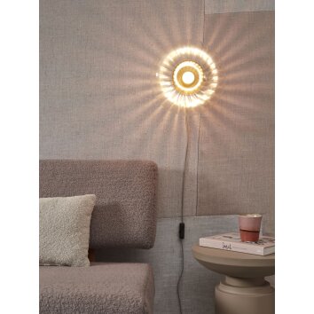 It's about Romi BRUSSELS Wall Light gold, 1-light source