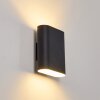 Vion Wall Light black, 2-light sources