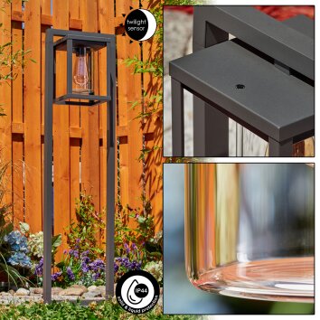 PARKKOLA path light anthracite, 1-light source