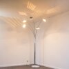 NIKKALA Floor Lamp chrome, 5-light sources
