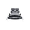 Trio ZENIA recessed light LED black, 1-light source